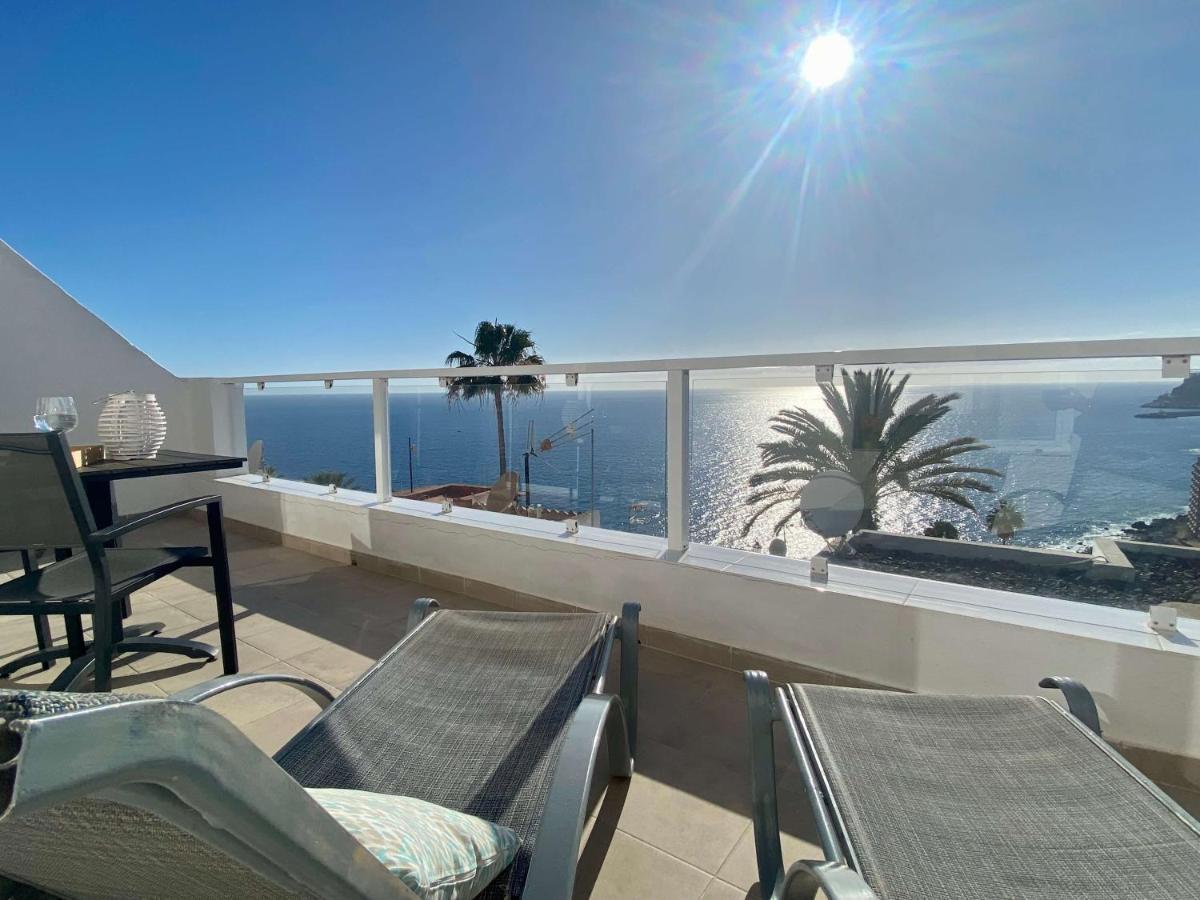 Casa Aita - Refurbished Apartment With Unparalleled Sea View Mogan Ngoại thất bức ảnh